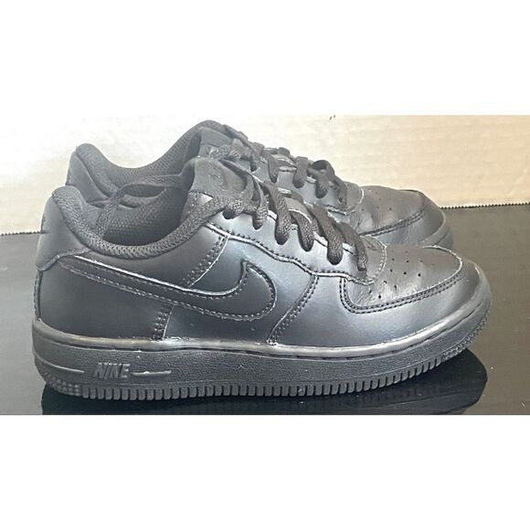 Nike Force 1 LE DH2925-001 Little Kids' Shoes Black Low Top Size 12C - Picture 5 of 8